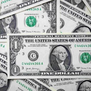 A united states dollar